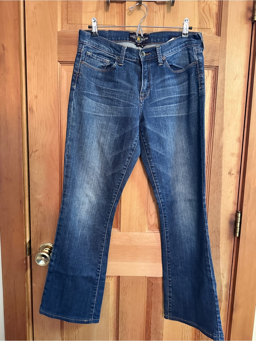Lucky Brand Dark Blue Flare Jeans Size 10/30